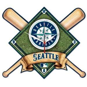  MLB Seattle Mariners High Definition Clock Sports 