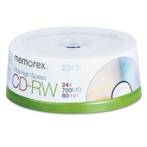  Memorex CD RW Discs MEM03429 Electronics