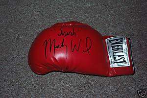 Irish Micky Ward Autographed Leather Boxing Glove  