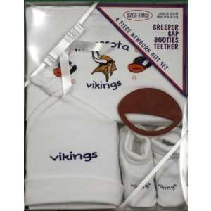   Vikings 4pc New Born Gift Set Case Pack 12