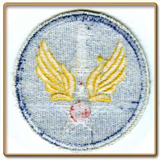 WW2 US Army 1st Air Force Patch (Cut edge, White back)  