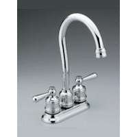 307# MOEN 5992 traditinal chrome bar faucet 4center  