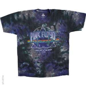 Pink Floyd Ticking Away T Shirt (Tie Dye), M  Sports 