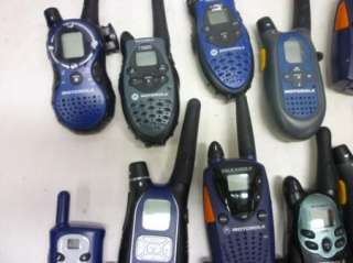Lot of 15 Motorola Wakie Talkies Talkabout T5620/5720  