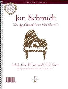 Jon Schmidt Piano Solos Book 2 Sheet Music *NEW*  