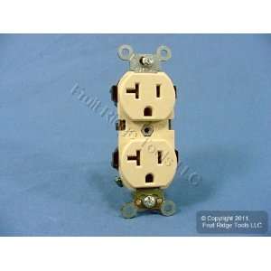  Ivory INDUSTRIAL NARROW Receptacle 20A 5352 I