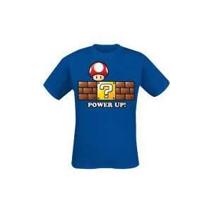   Merchandising   Super Mario Bros. T Shirt Power Up (XL) Toys & Games