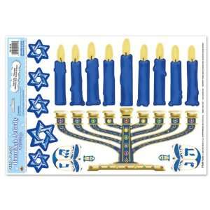  New   Hanukkah Activity Peel N Place Case Pack 72 by DDI 