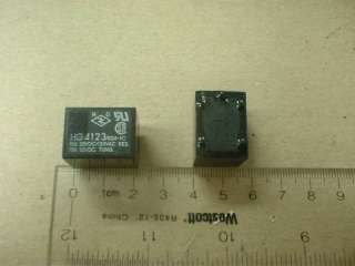 10 ) RMS HG4123 SPDT 24VDC 10 AMP PCB RELAY BOX#38  