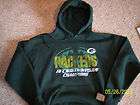 Green Bay Packers NFC North Div Champs mens medium hoodie
