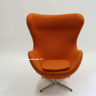 egg chair by moderntomato   orange   mid century modern retro womb 