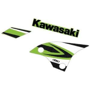   08 KAWASAKI KX450F FACTORY EFFEX OEM GRAPHICS 08 KAWASAKI Automotive