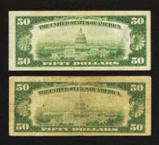   50 Very Nice 1929 New York Federal Reserve Bank notes BEST OFFER