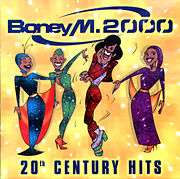 The classic line up of Boney M. as portrayed on the Japanese edition 
