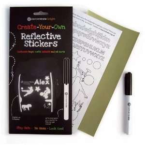  Concentrate  Reflective stickers