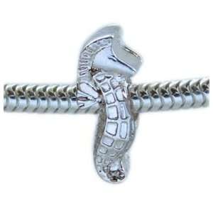  Seahorse Silver European Style Charm Bead Arts, Crafts 