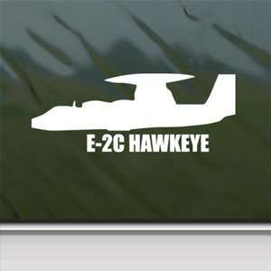  E 2C HAWKEYE White Sticker Military Soldier Laptop Vinyl 