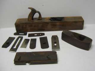 Antique Wood Plane Lot Sandusky Tool Special NewYork Tool 3 Block WC 