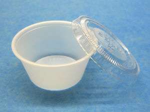 oz Plastic Portion Cups Souffle Sauce 100 CT. NEW  
