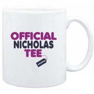 Mug White  Official Nicholas tee   Original  Last Names  