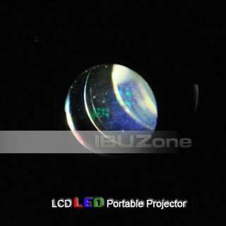Multimedia LED LCD Portable Mini Projector Desk Type 45 Display AV in 
