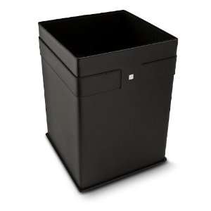  Pineider Milano Leather Wastebasket