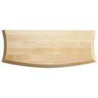 Dolle Shelving Floating Wall Shelf   Solid Birch   Solid Birch   .75 