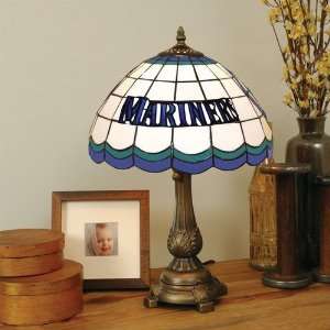  The Memory Company Seattle Mariners Tiffany Table Lamp 