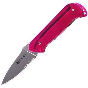   Rollock 2 Razor Edge Folding Pocket Knife (Red)