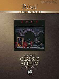 RUSH   Moving Pictures   Drum Song Book   Neil Peart  