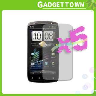 5X PRIVACY SCREEN PROTECTOR FOR HTC SENSATION 4G G14  