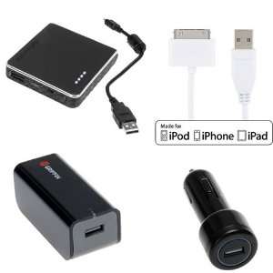   Griffin PowerJolt USB Car Charger + EZOPower iPod iPhone iPad USB Sync