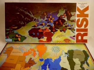 RISK 1980 Edition World Conquest Game Complete Parker Brothers  