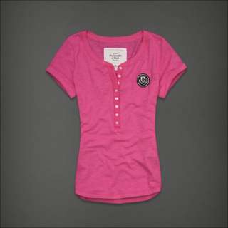 2012 NEW Abercrombie & Fitch by Hollister womens Gillan Classic Tee T 