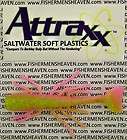 Attraxx SALTWATER Berkley Gulp Style SHRIMP   ELECTRIC NUCLEAR 