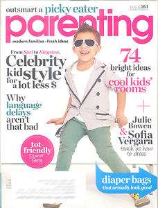   Magazine March 2012 Kids Rooms Picky Eaters Diaper Bags Recipes Celebs