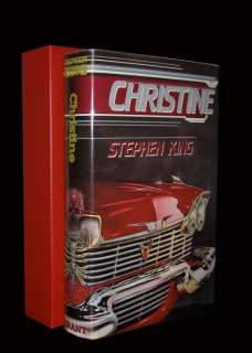 STEPHEN KING   Christine   SIGNED LIMITED EDITION  