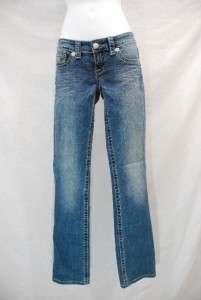 Seven 7 premium denim womens jeans Reese blue size 1 NWT  