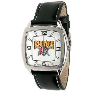  Pittsburgh Pirates Mens Retro Style Watch Leather Band 
