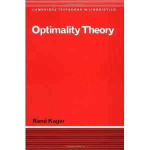  Optimality Theory (Cambridge Textbooks in Linguistics 