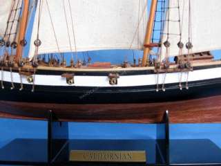 Californian 24 Wooden Model Sailing Ship NOT A KIT  