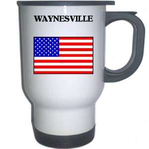  US Flag   Waynesville, North Carolina (NC) White Stainless 