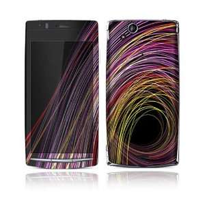  Sony Ericsson Xperia Arc, Arc S Decal Skin   Color Swirls 