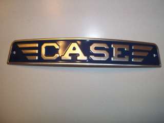 SC / S emblem, J I Case tractor, Painted grill badge  