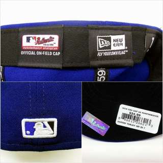 New Era Toronto BLUE JAYS 2012 GAME Home Royal Blue 59Fifty MLB Fitted 