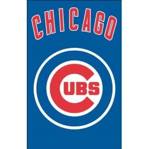    Chicago Cubs 2 Sided XL Premium Banner Flag