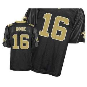 New Orleans Saints #16 Moore Black Football Jersey Size 48 56 (Please 