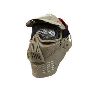  Mesh Transformer Modular Airsoft Mask w/ Visor & Neck Guard 