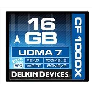  Delkin DDCFCOMBAT1000 16GB 16GB CF 1000X UDMA 7 Memory 