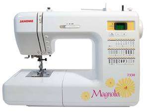 Janome Magnolia 7330 Sewing Machine w/ 5 Yr Ext Wnty  